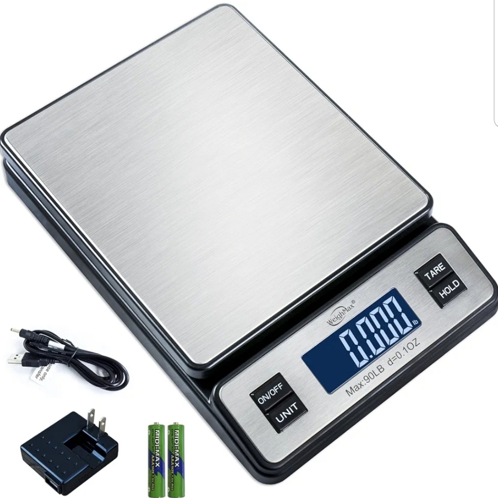NEW Durable Stainless Steel Digital Postal Scale